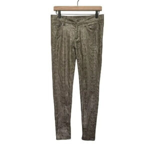 Bisou Bisou Animal Print Shiny Straightleg Pants‎ Size 8